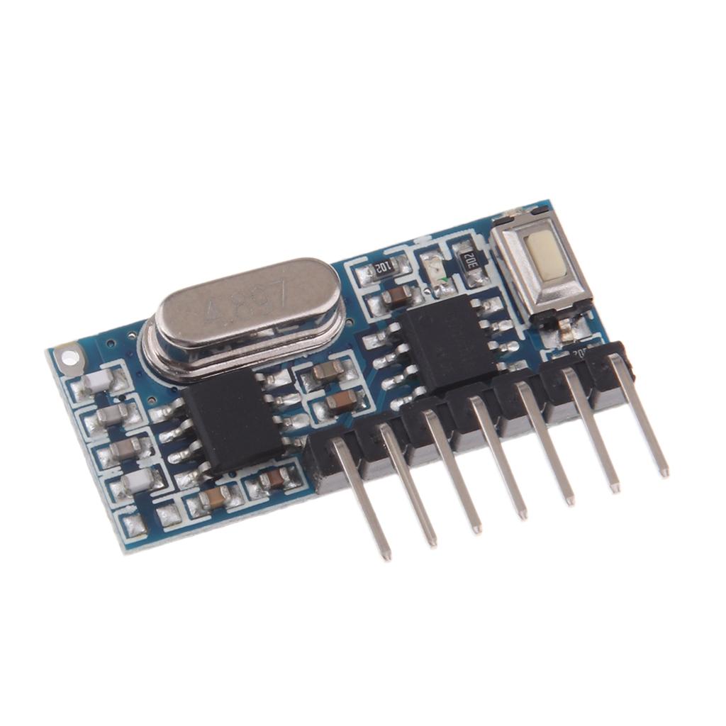 315MHz 4 Channel Output RX480E RF Wireless Receiver Module Learning Decoding