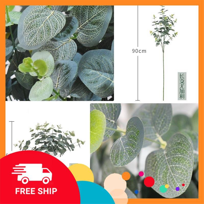 Hoa Giả Cành lá táo giả 16 nhánh Handmade