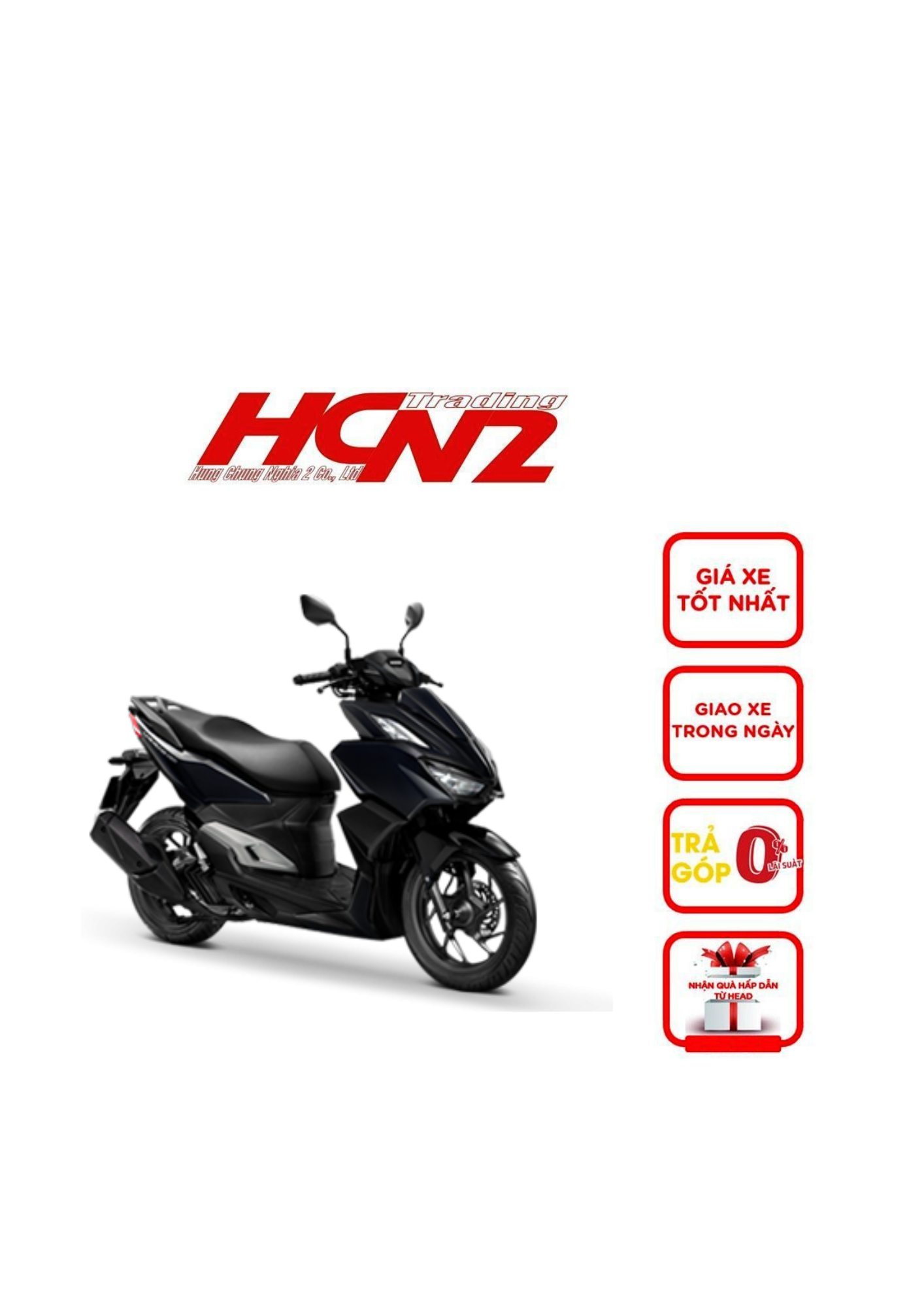 HONDA VARIO 160 TIÊU CHUẨN ĐEN