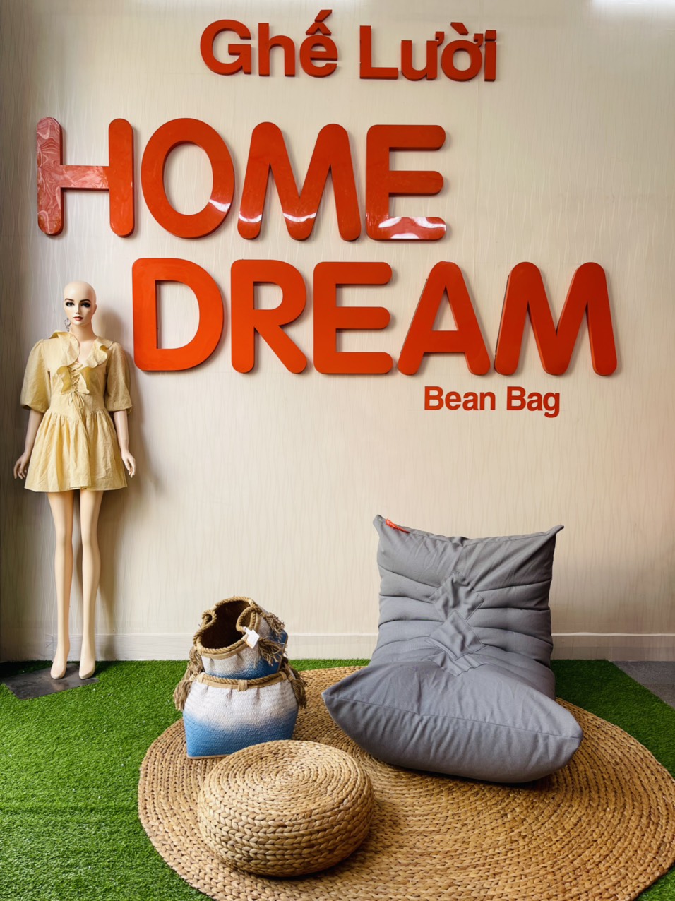 Ghế Lười Con Sâu Bobping Home Dream