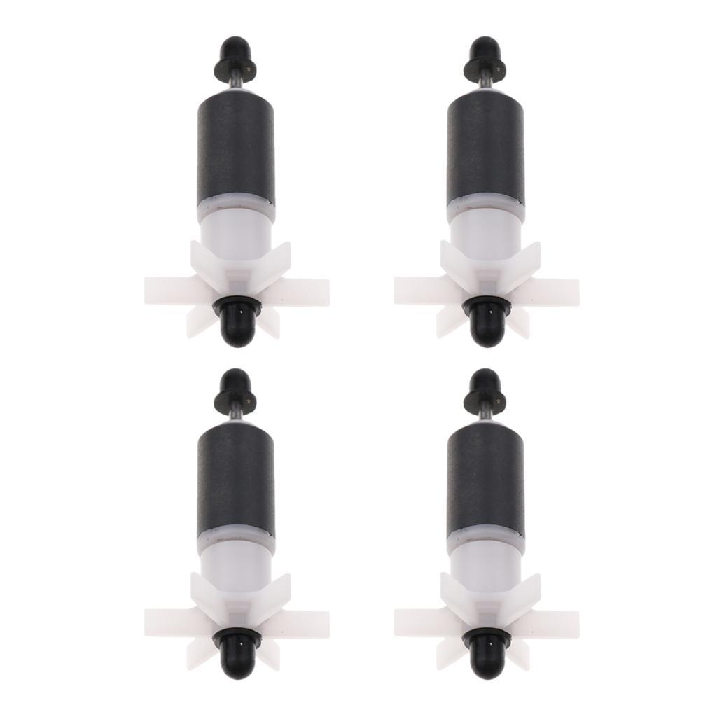 4PCS Canister Filter Spare Rotor Filter Replacement Impeller for Pump 70mm