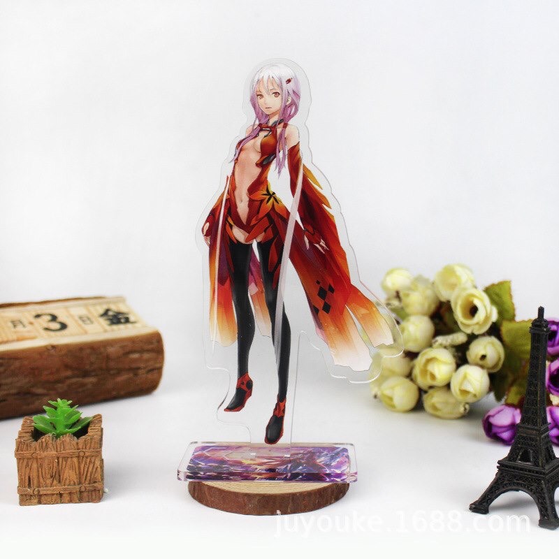 Standee tượng mica trong Guilty Crown