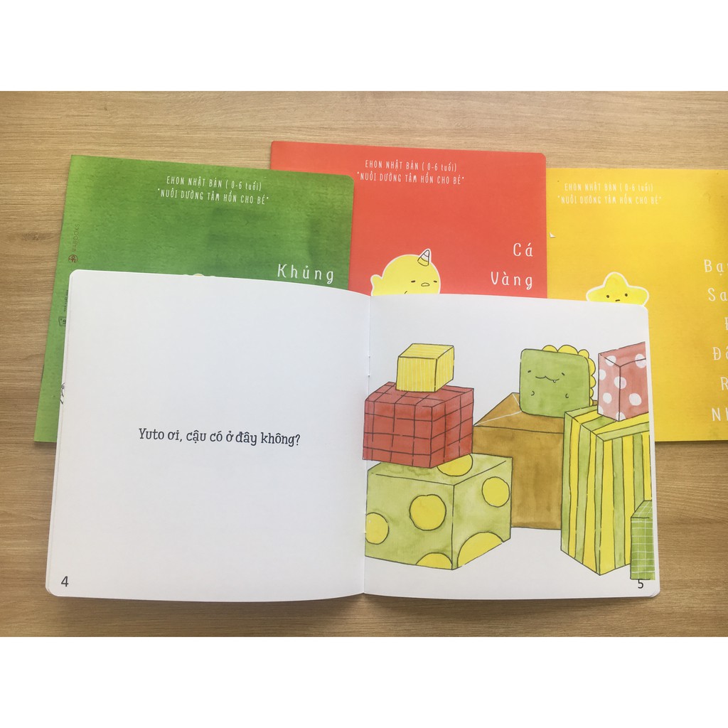 Combo : Sách Ehon - Đi Đâu Thế Dành Cho Trẻ Từ 0 - 6 Tuổi