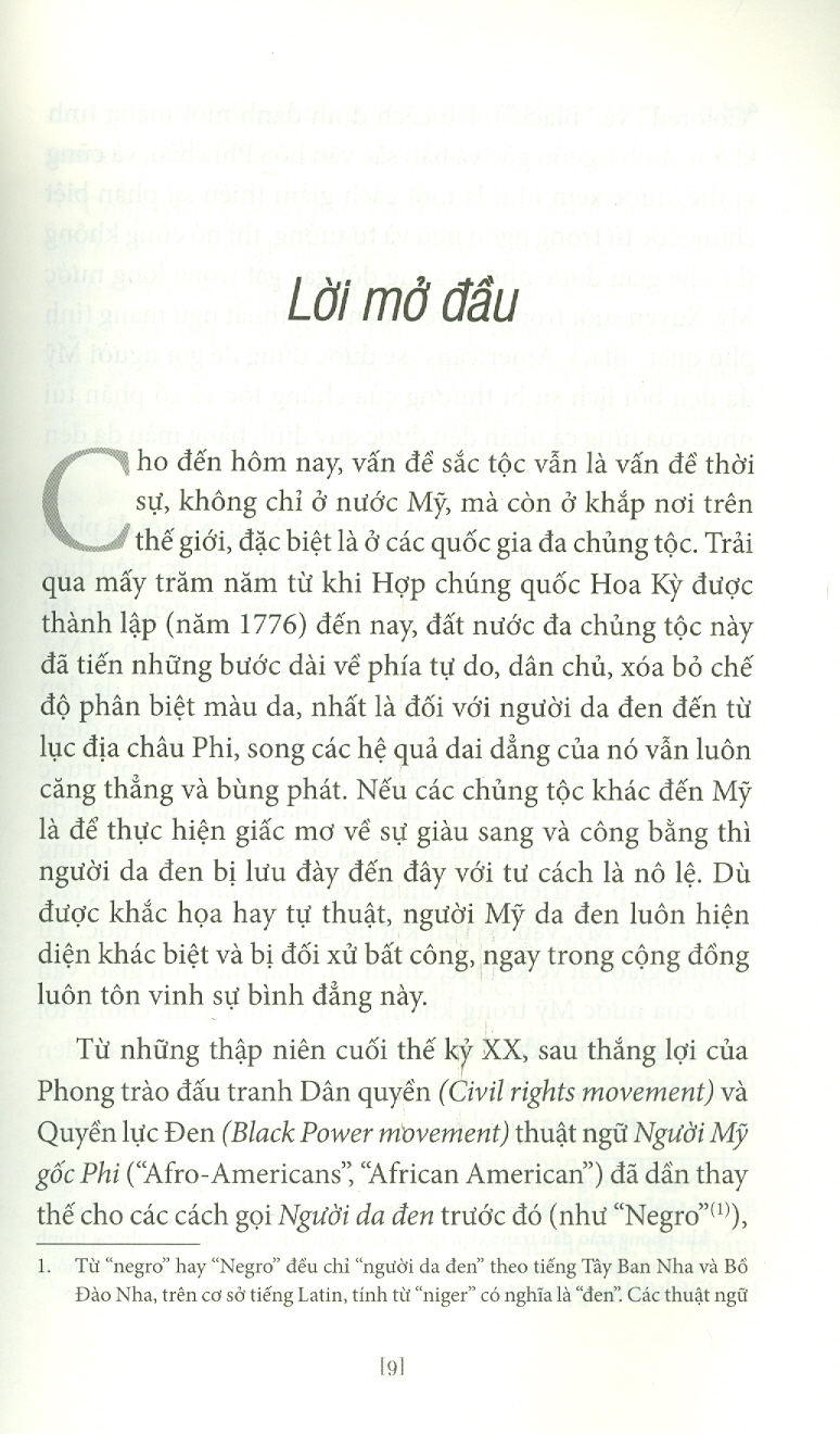 NGƯỜI MỸ DA ĐEN TRONG BẢN ĐỒ VĂN HỌC MỸ –  Nguyễn Thị Tuyết – NXB Tổng hợp TP. Hồ Chí Minh