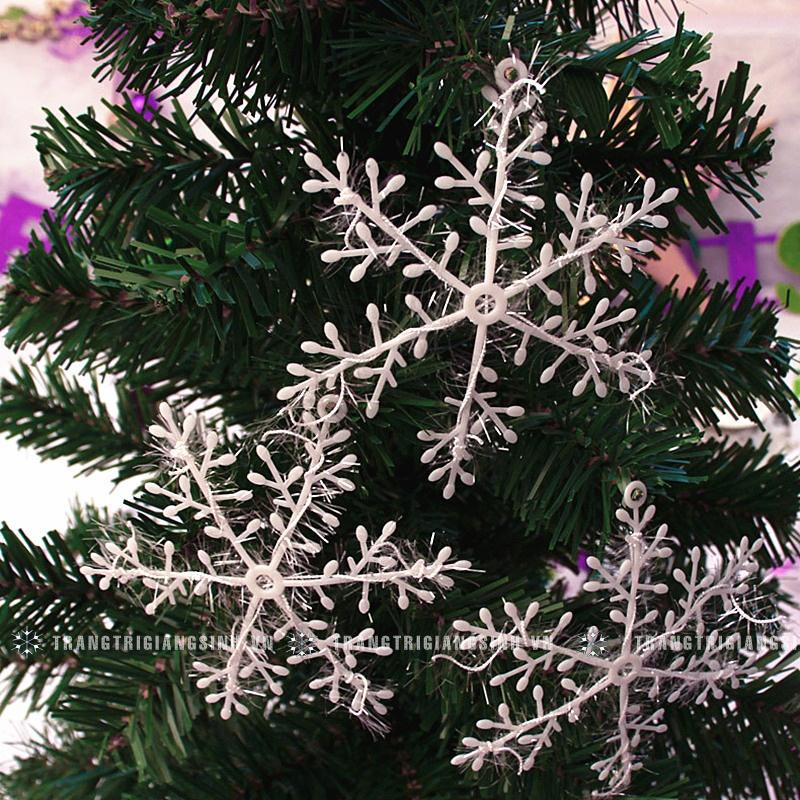 BÔNG TUYẾT TRANG TRÍ NOEL , BÔNG TUYẾT TREO CÂY, BÔNG TUYẾT DÁN KÍNH