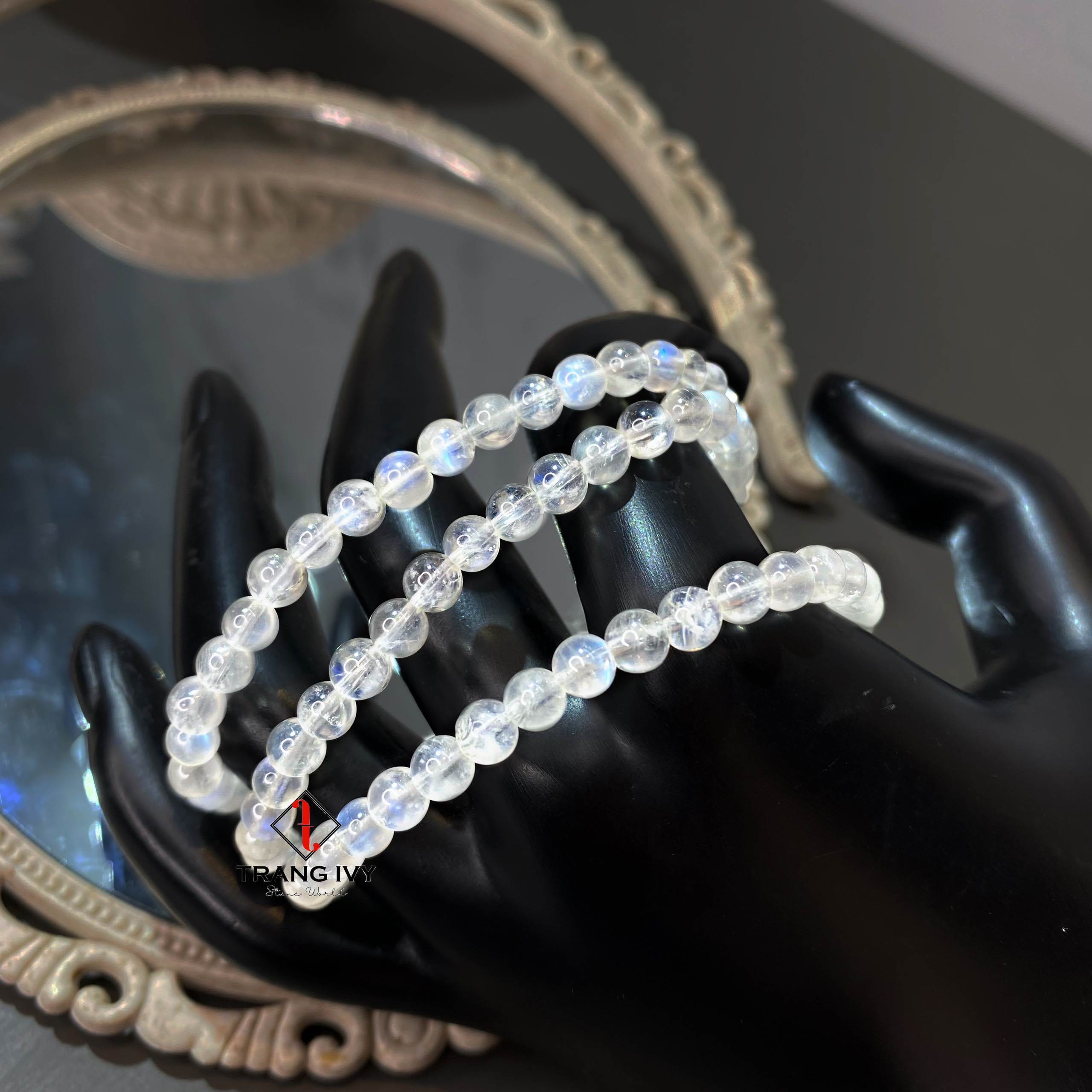 Vòng tay Moonstone quấn 3 vòng