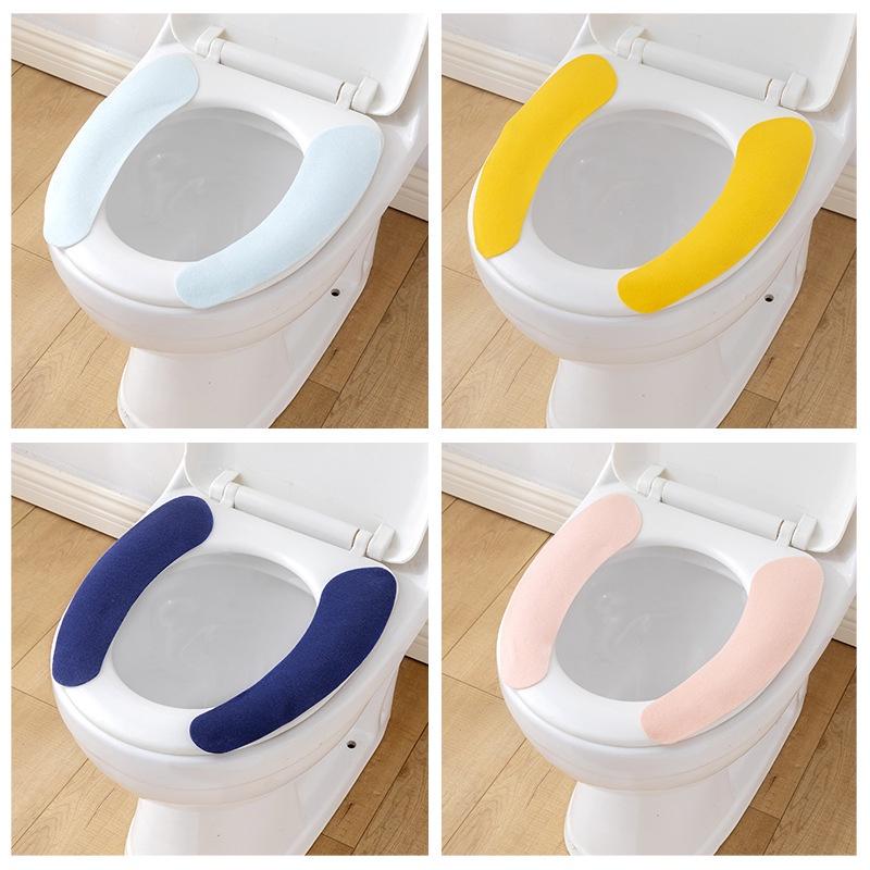 Miếng lót bồn cầu không thấm nước giặt được M222, đệm lót toilet có thể dán tùy chỉnh