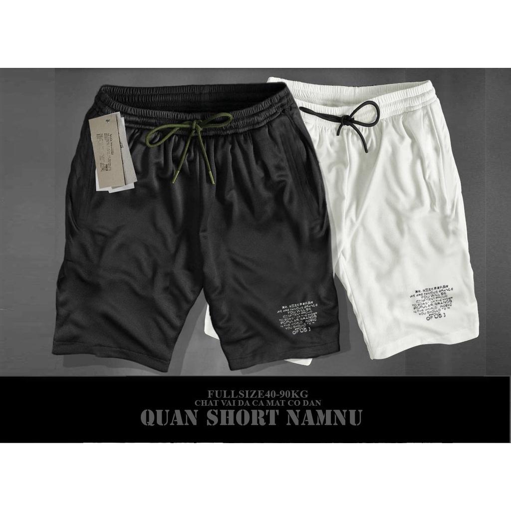 Quần Đùi Nam Chất Vải Cotton Thoáng Mát QDN52, size từ L đến 3XL Quần Short Nam chất lượng- Thời Trang Waoo