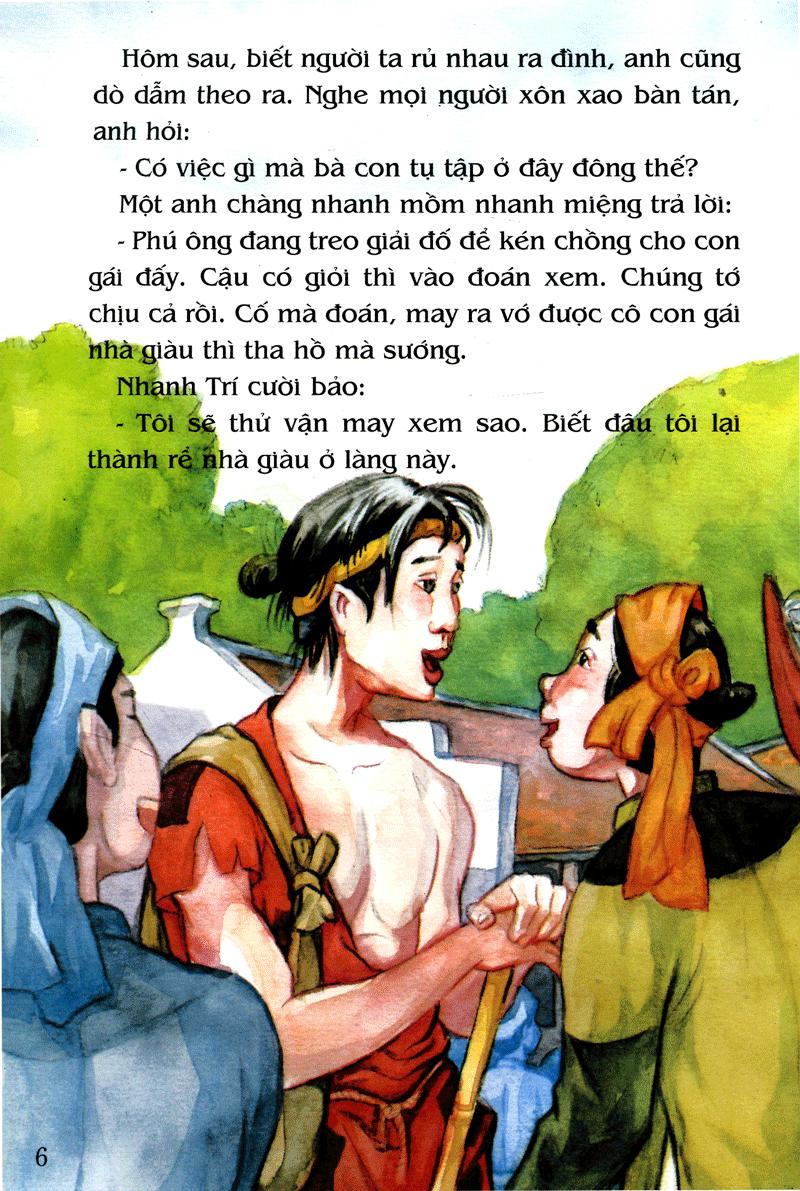 Tranh Truyện Dân Gian Việt Nam: Anh Chàng Nhanh Trí
