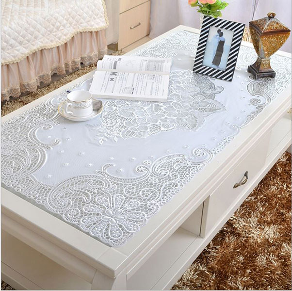 Khăn Trải Bàn 50-60-70cmx1m-1m2-1m4 Nhũ Vàng Chống Thấm Bẩn Sang Trọng