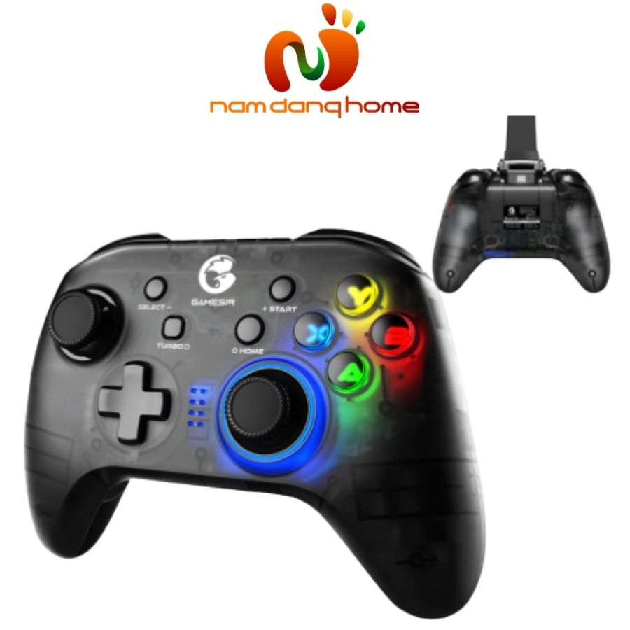 Hình ảnh Tay cầm chơi game GameSir T4 Pro - Tay cầm đa năng hỗ trợ cả PC và điện thoại - Hàng Nhập Khẩu