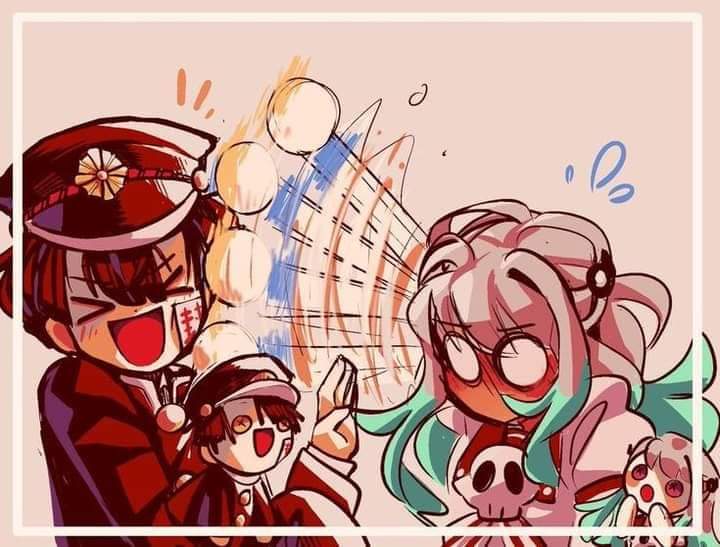 những mẫu truyện nhỏ của hanako do fan vẽ chapter 15 3