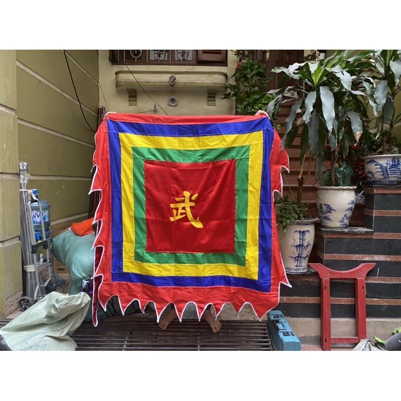 Cờ Thần thêu chữ dòng họ, cờ thần thêu chữ theo yêu cầu