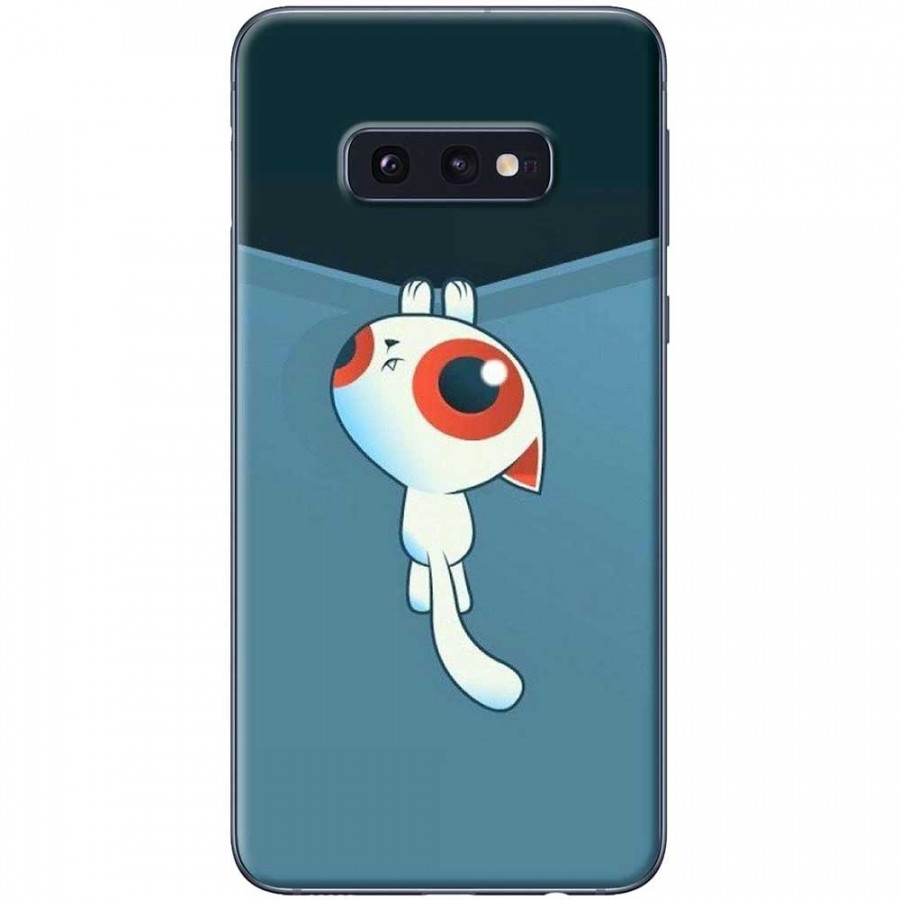 Ốp lưng dành cho Samsung Galaxy S10E mẫu Mèo kéo rèm