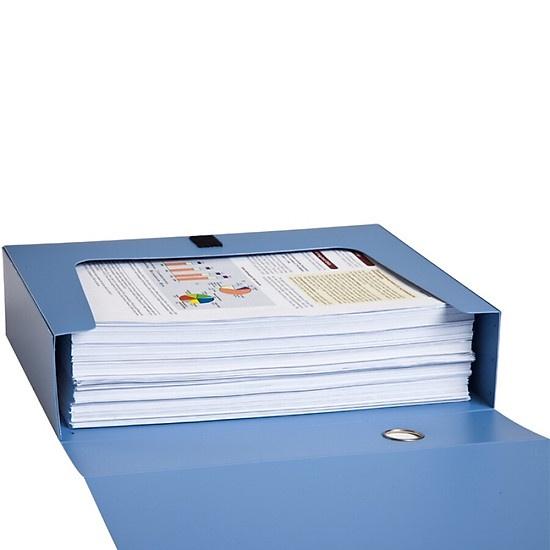 File hộp Comix khổ A4 PP, bìa dày 0.75mm, gáy 55mm-77mm-100mm đựng tài liệu, giấy tờ ... - 1 chiếc