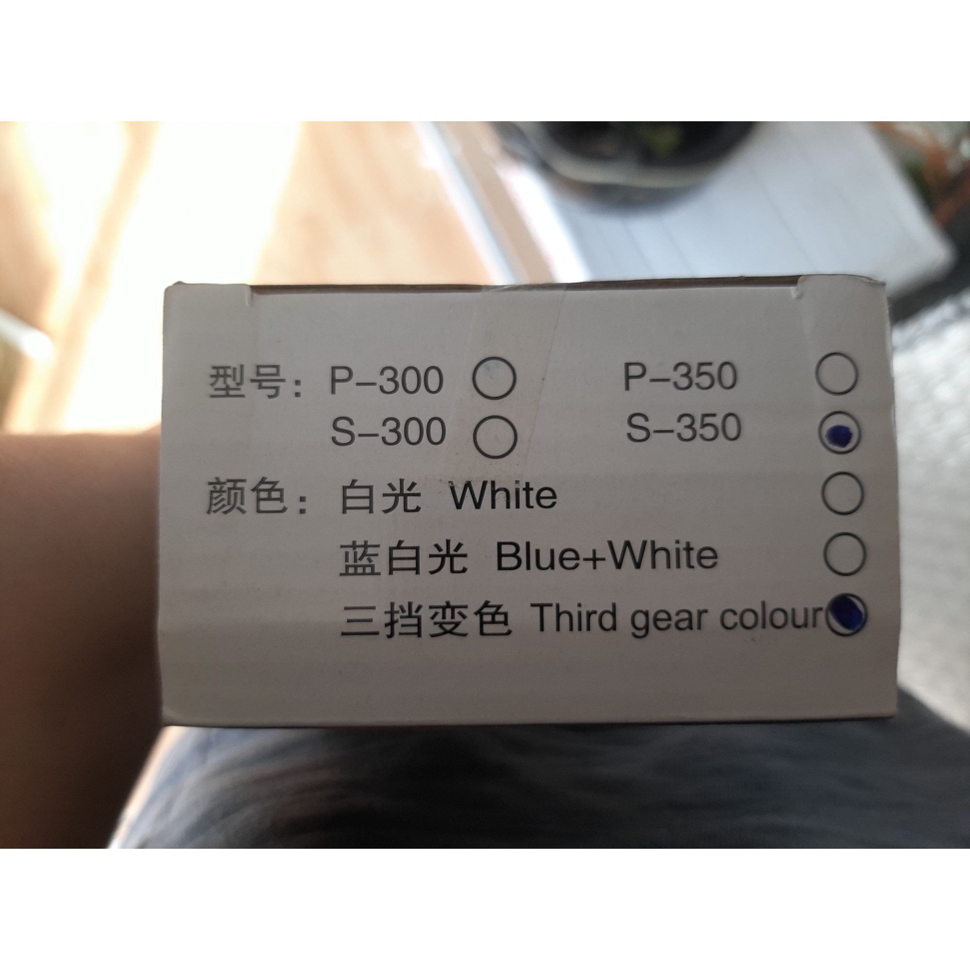 Đèn led S350 cho bể dài 35 cm