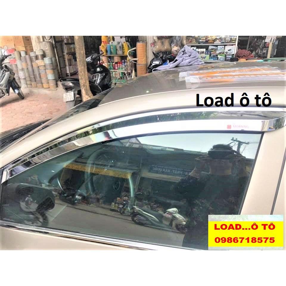 Vè Che Mưa Xe KIA Morning 2023-2014 Mạ Crom Toàn Bộ Cao Cấp Nhất Thị Trường