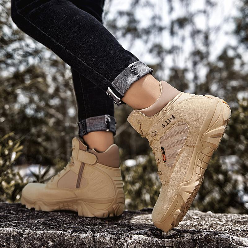 Giày đi bộ đi bộ đường dài ngoài trời mới của nam giới Giày thể thao đi bộ đường dài ngoài trời Men's Sune Color: ka qi Shoe Size: 45