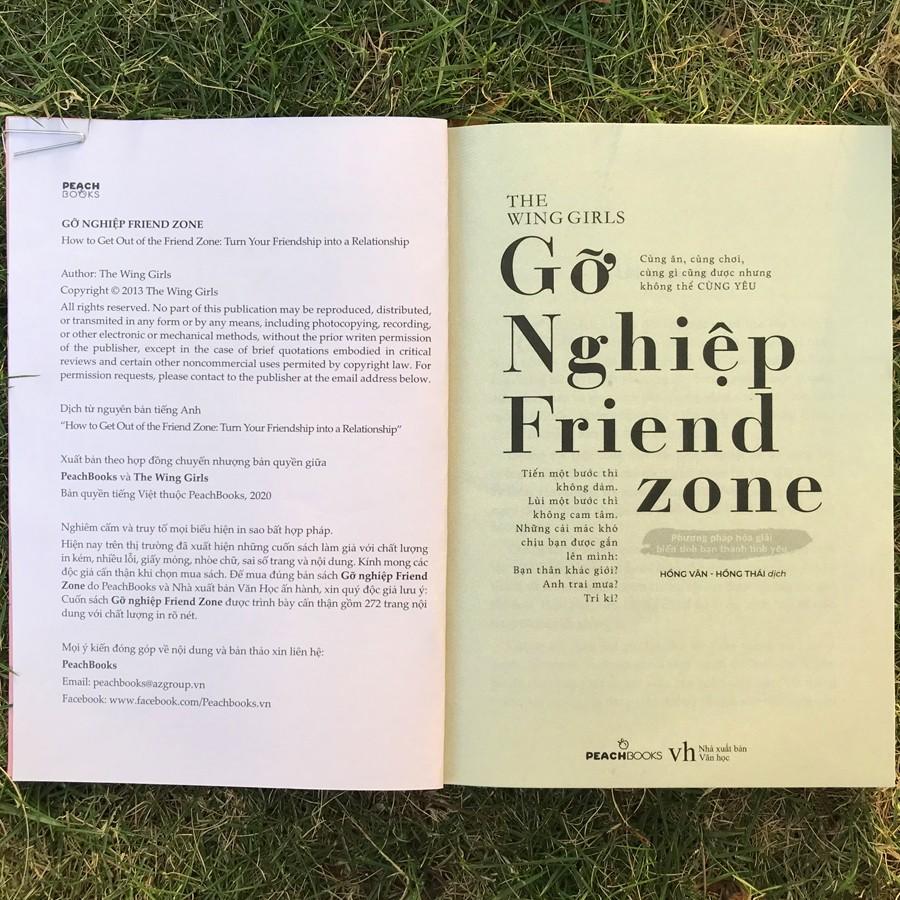 Sách - Gỡ Nghiệp Friend Zone
