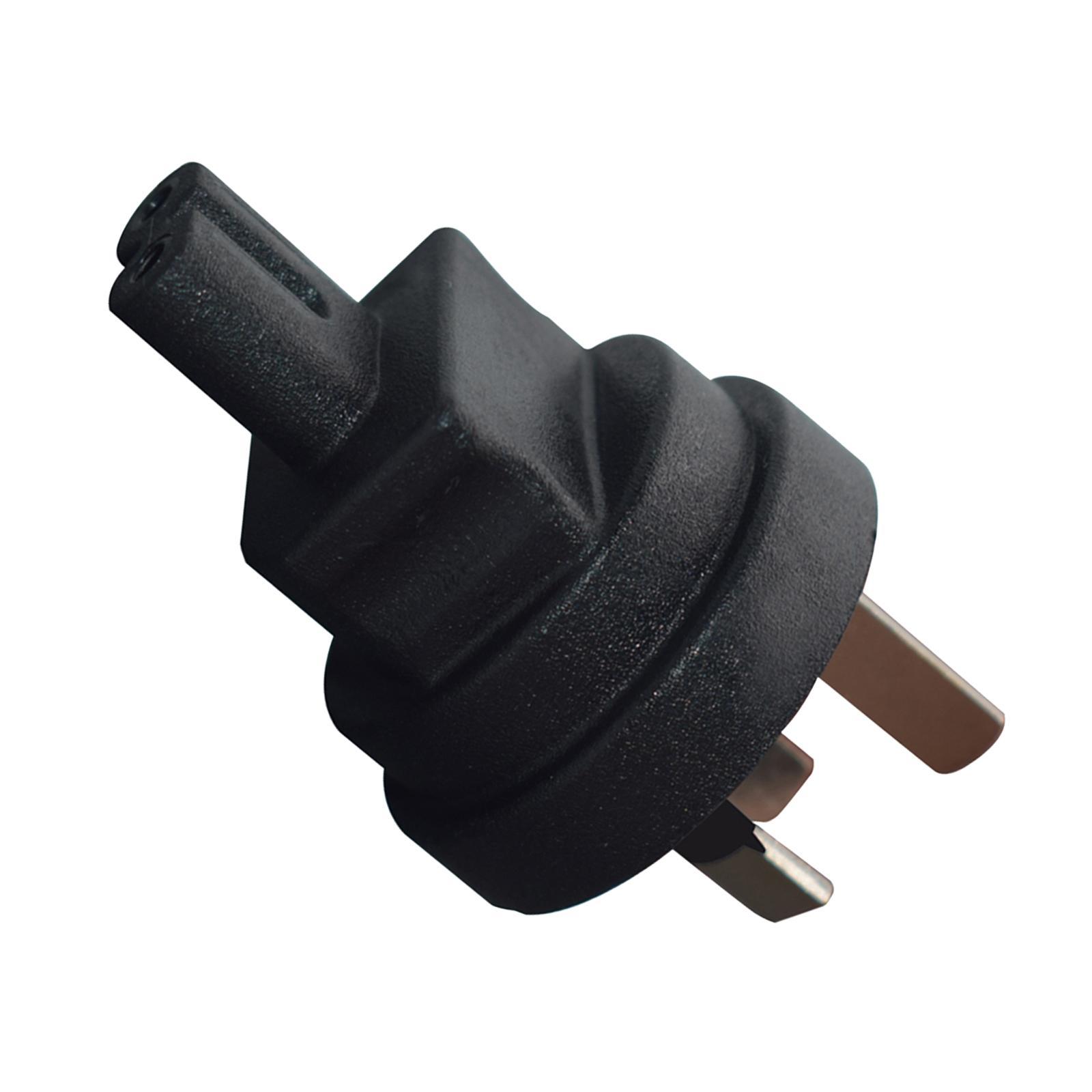 IEC C14 Male to C7 Female Power Adapter Black 10A/250V AU to C7 for Printer