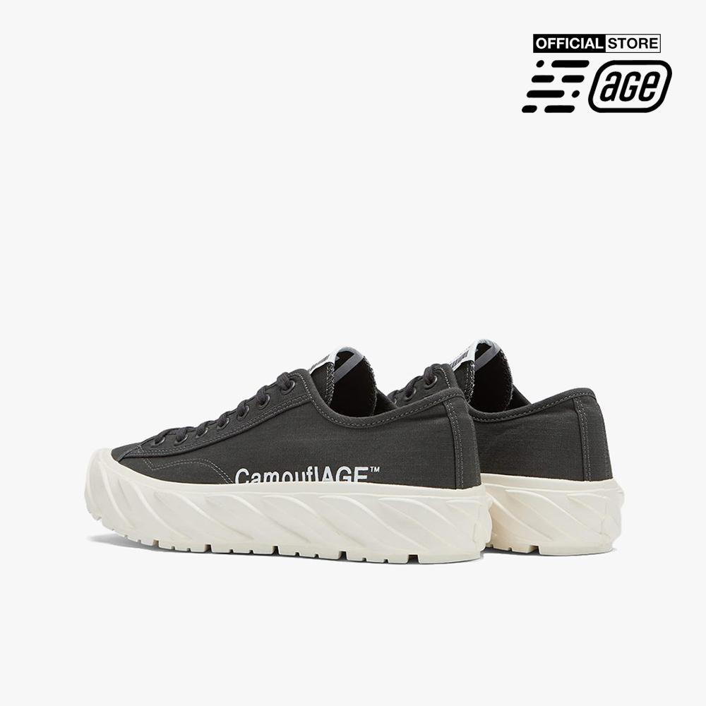 AGE - Giày thể thao unisex cổ thấp Cut Ripstop AGFT-RCFL-CT-GR-011