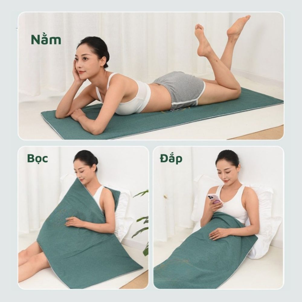 Thảm Điện Ngải Cứu Kachi MK421: Giải Pháp Trị Liệu Đông Y Toàn Diện Ngay Tại Nhà - hàng chính hãng