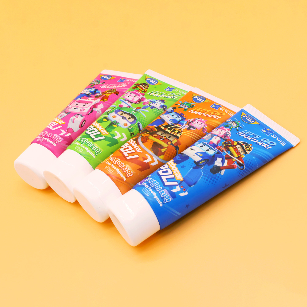 Kem đánh răng trẻ em Poli Kids Toothpaste cho trẻ từ 2-12 tuổi Hàn Quốc 80g