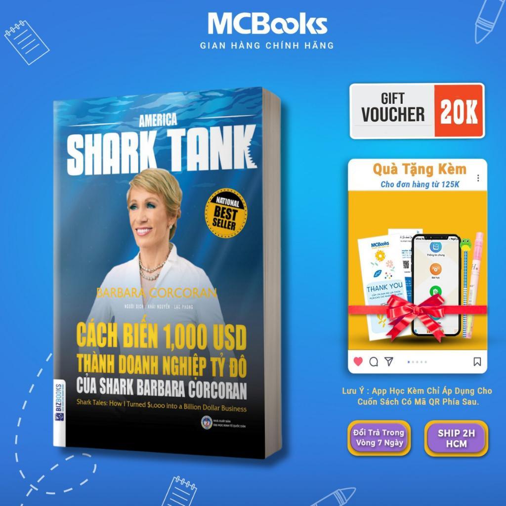 Sách - Cách Biến 1.000 USD Thành Doanh Nghiệp Tỷ Đô Của Shark Barbara Corcoran - MCBooks