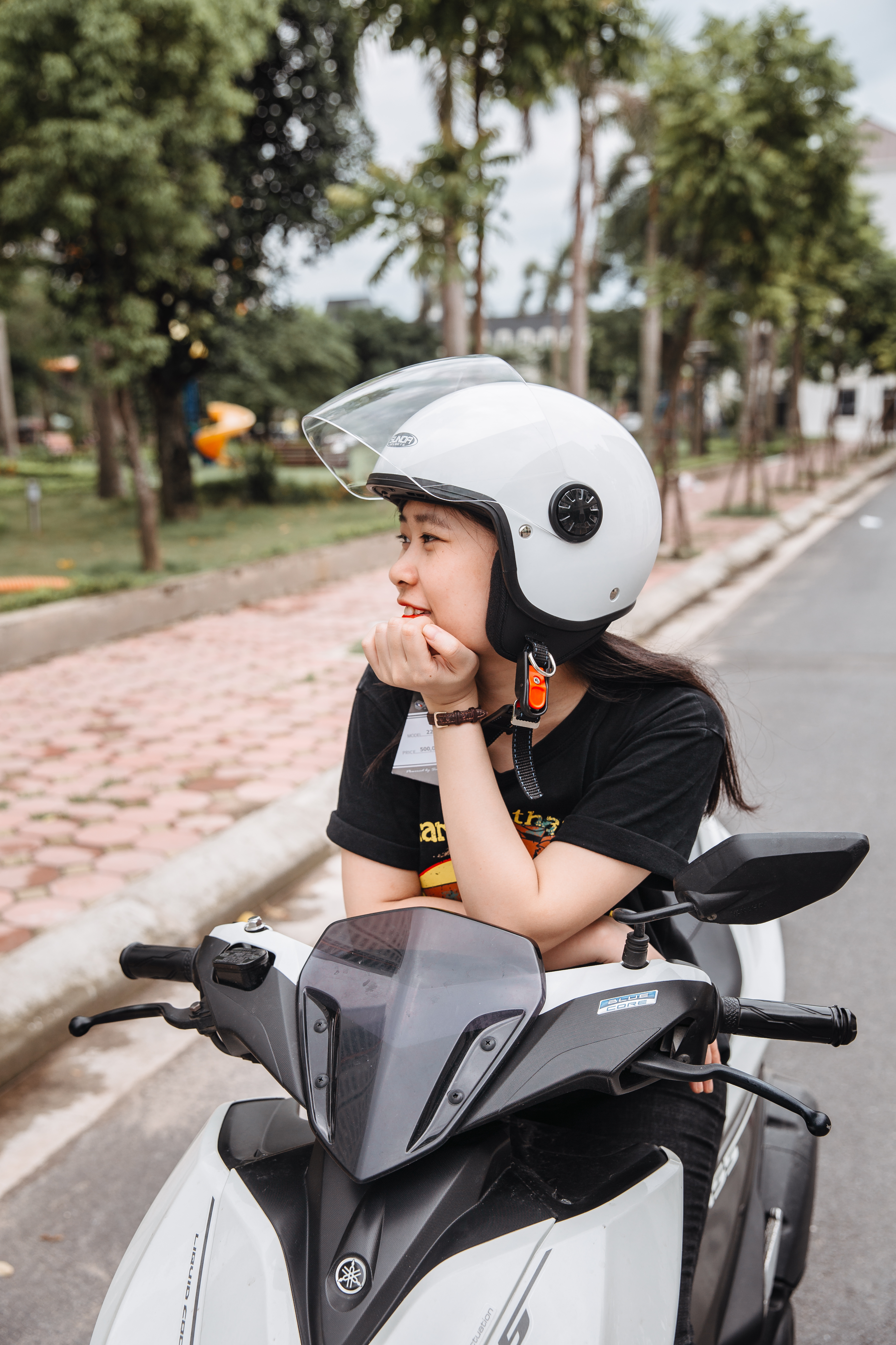 Mũ bảo hiểm 3/4 1 kính SUNDA 228