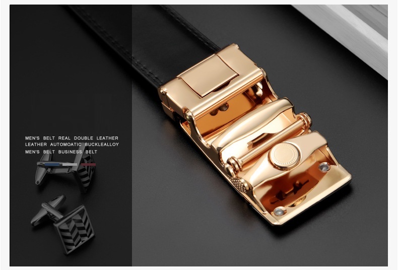 Dây Thắt Lưng Nam Chất Liệu Da Bò Nguyên Miếng DL.02