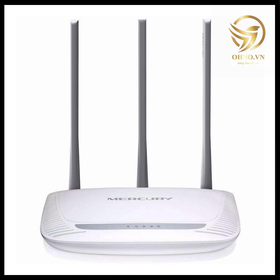 Bộ Thiết Bị Phát Wifi Mercury MW 315R 3 Anten Cục Phát Sóng Wifi Tốc Độ Cao Ổn Định hàng chính hãng