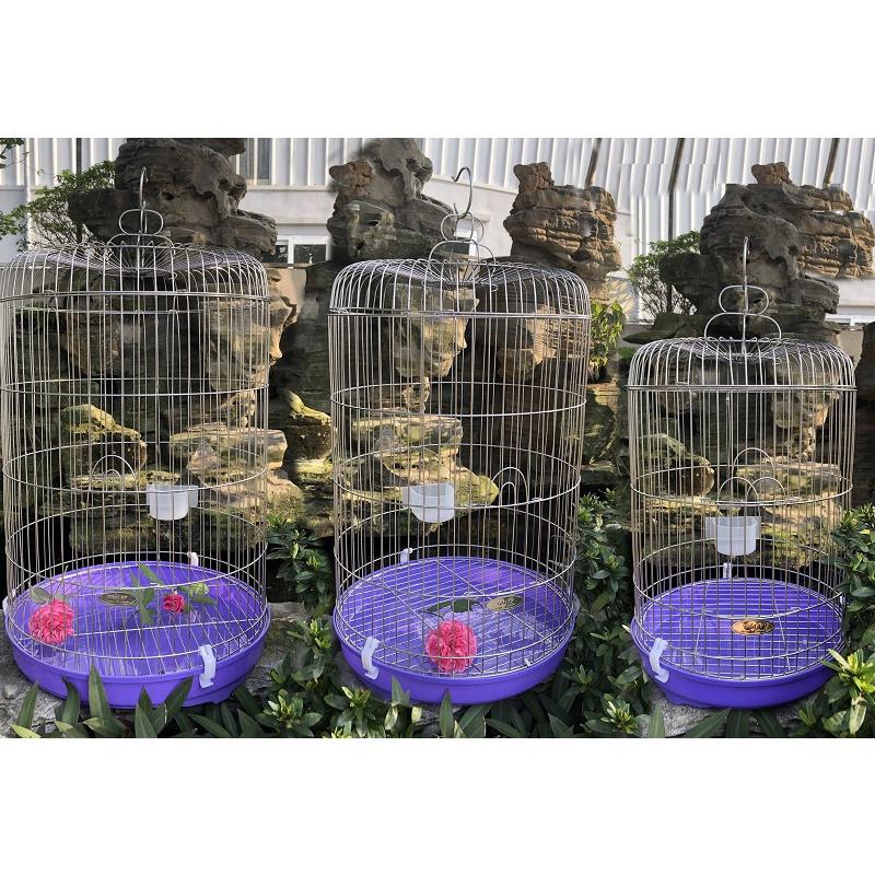 Lồng chim chất liệu inox cao cấp cho chim khuyên, khướu, chào mào, cu gáy....