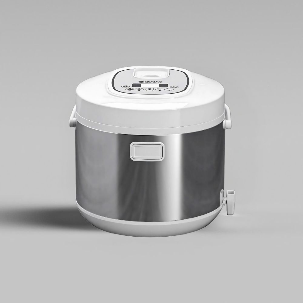 Nồi Cơm Điện Lòng Sứ 1.8Lít Mishio MK402 Không Bong Tróc Men Chống Dính Tự Nhiên - hàng chính hãng