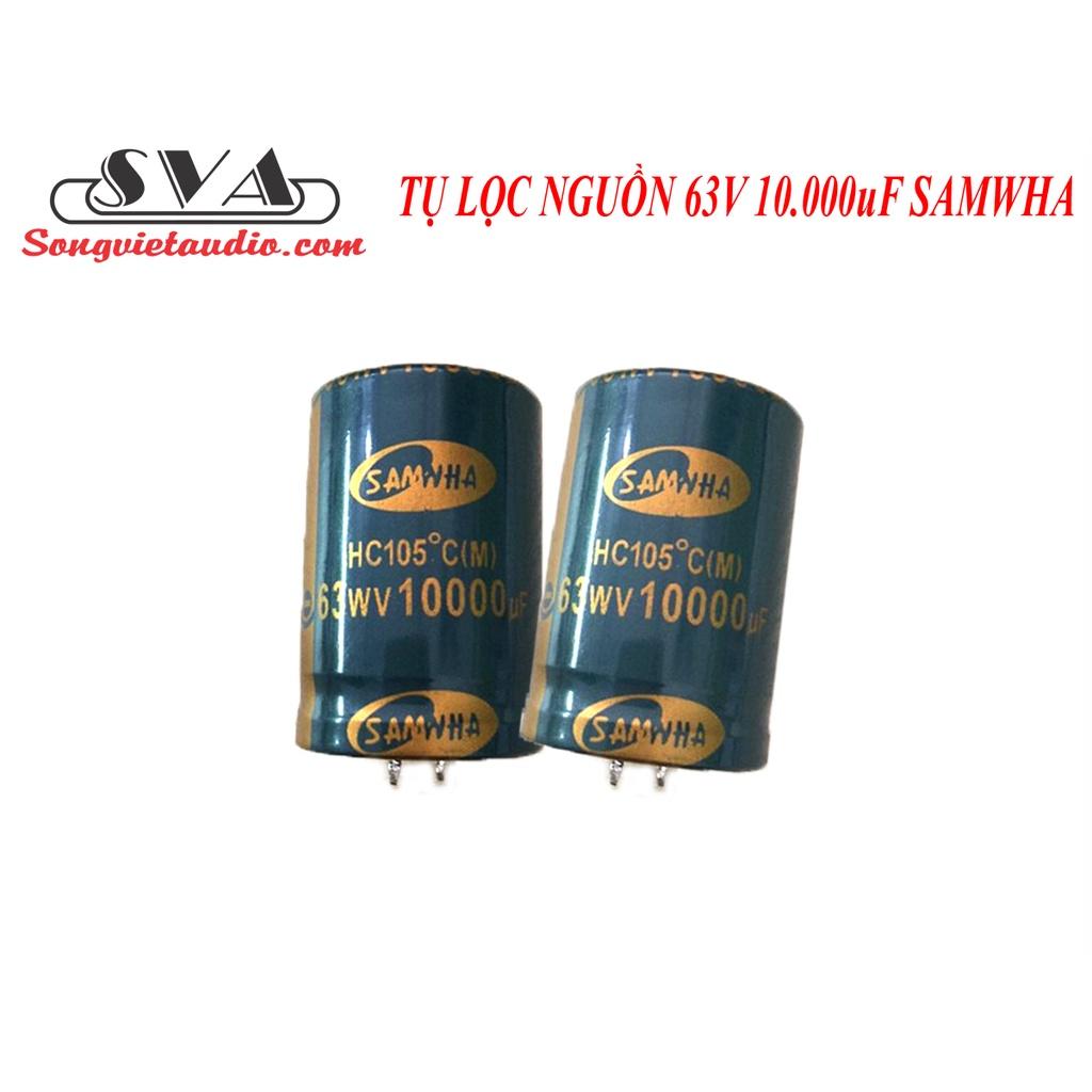 TỤ NGUỒN 63V 10000uF SAMWA