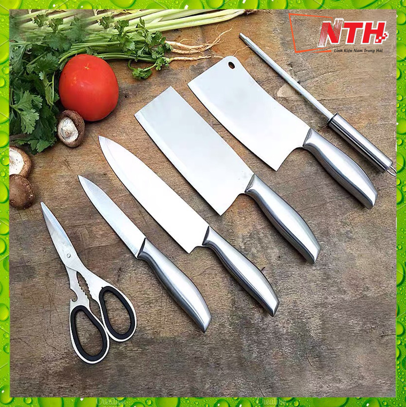 Bộ Dao Nhà Bếp Cao Cấp Nhật Bản 5 Món