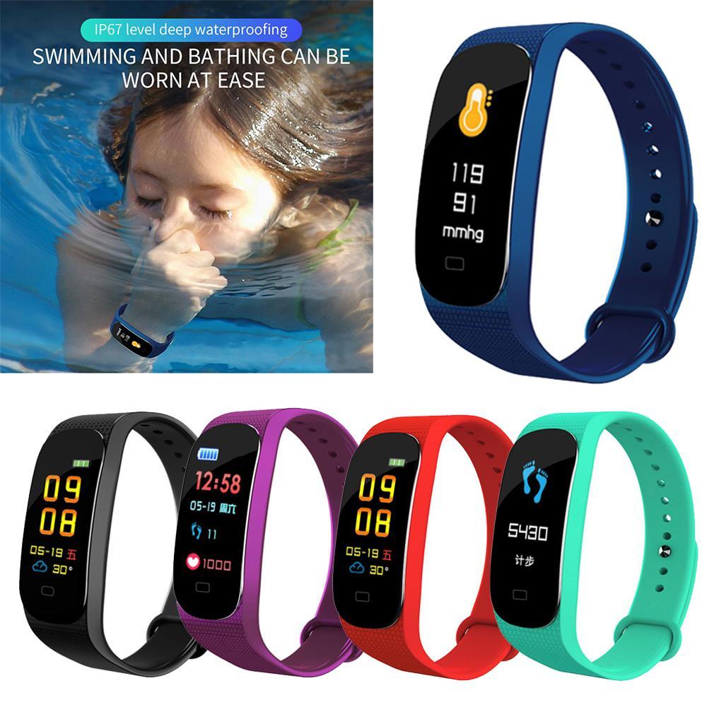 M6 Smart Color Screen Bluetooth Bracelet Heart Rate Blood Pressure
