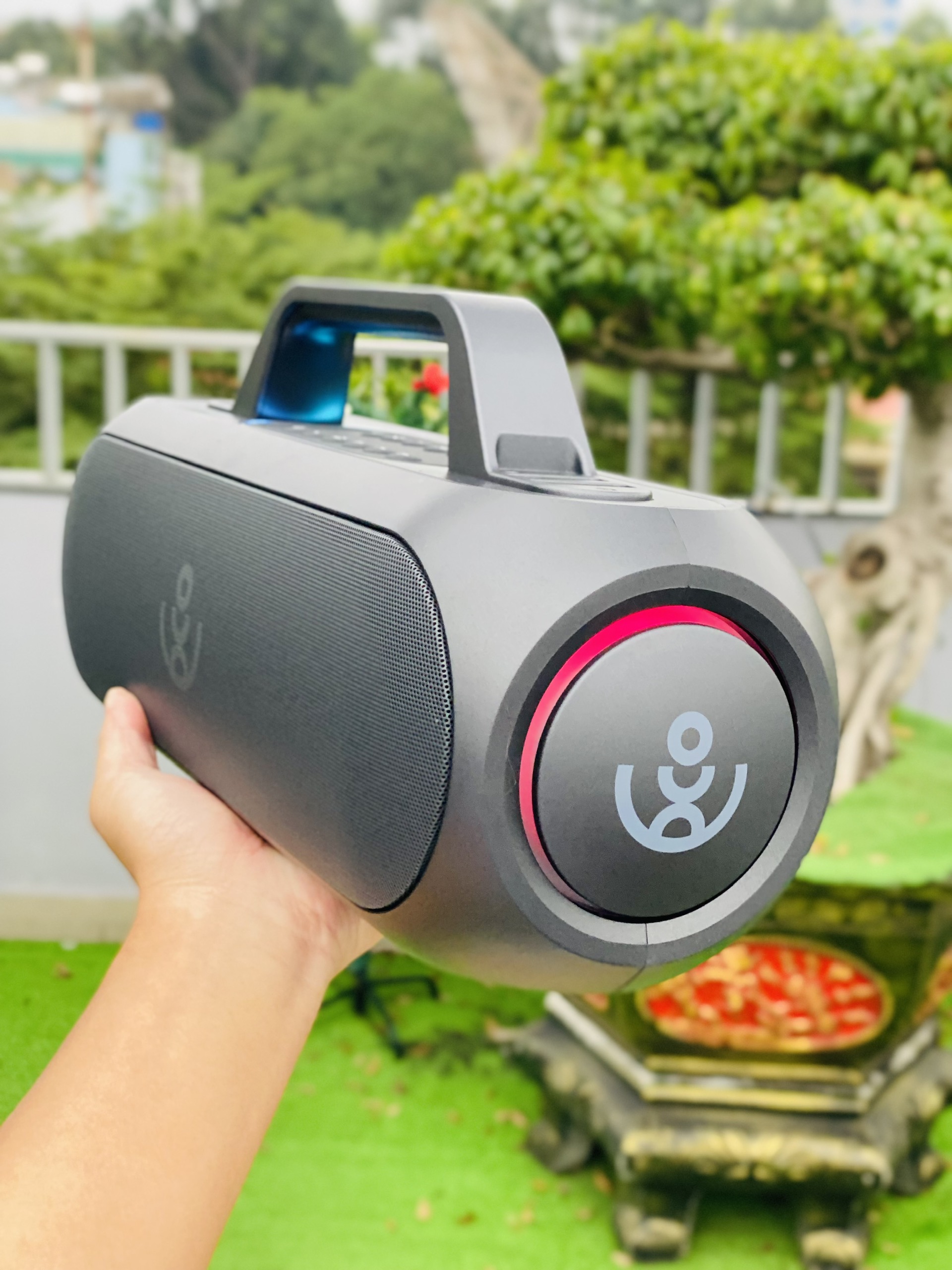 [TẶNG KÈM 2 MICRO] Loa Xách Tay Bluetooth Xdobo Elegance 1980 Công Suất 150W, Khoảng Cách Kết Nối Xa, Micro Chống Hú Hàng Nhập Khẩu