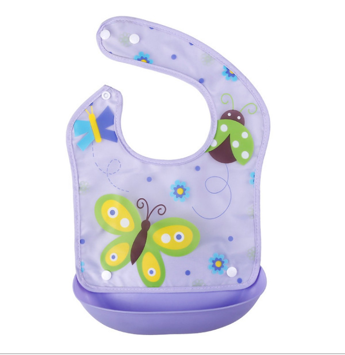 Yếm ăn có máng nhựa - Set 02 Yếm