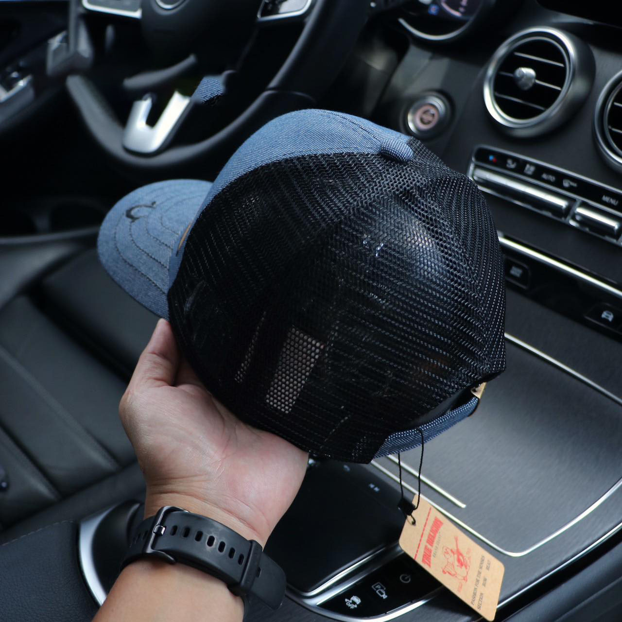 Nón kết, mũ lưỡi trai Ông Địa 79 vải kaki phối lưới form đẹp thời trang đường phố