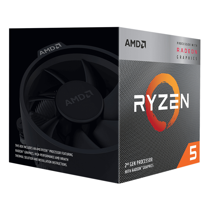 Bộ Vi Xử Lý CPU AMD Ryzen Processors 5 3400G - Hàng Chính Hãng