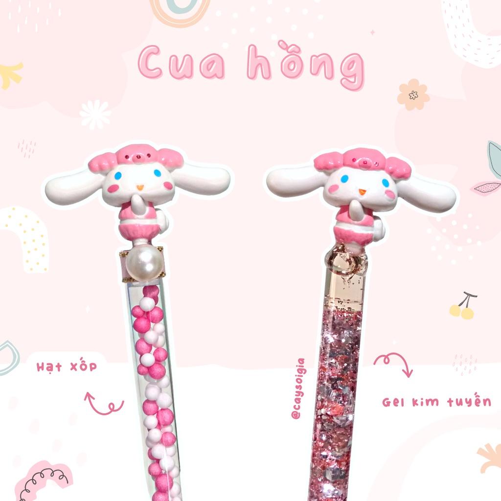 S128 - Bút dao rọc giấy hạt xốp Cinnamoroll tí hon cosplay thú dễ thương unbox đơn hàng, cắt sticker băng dán washi tape - Cây Sồi Già