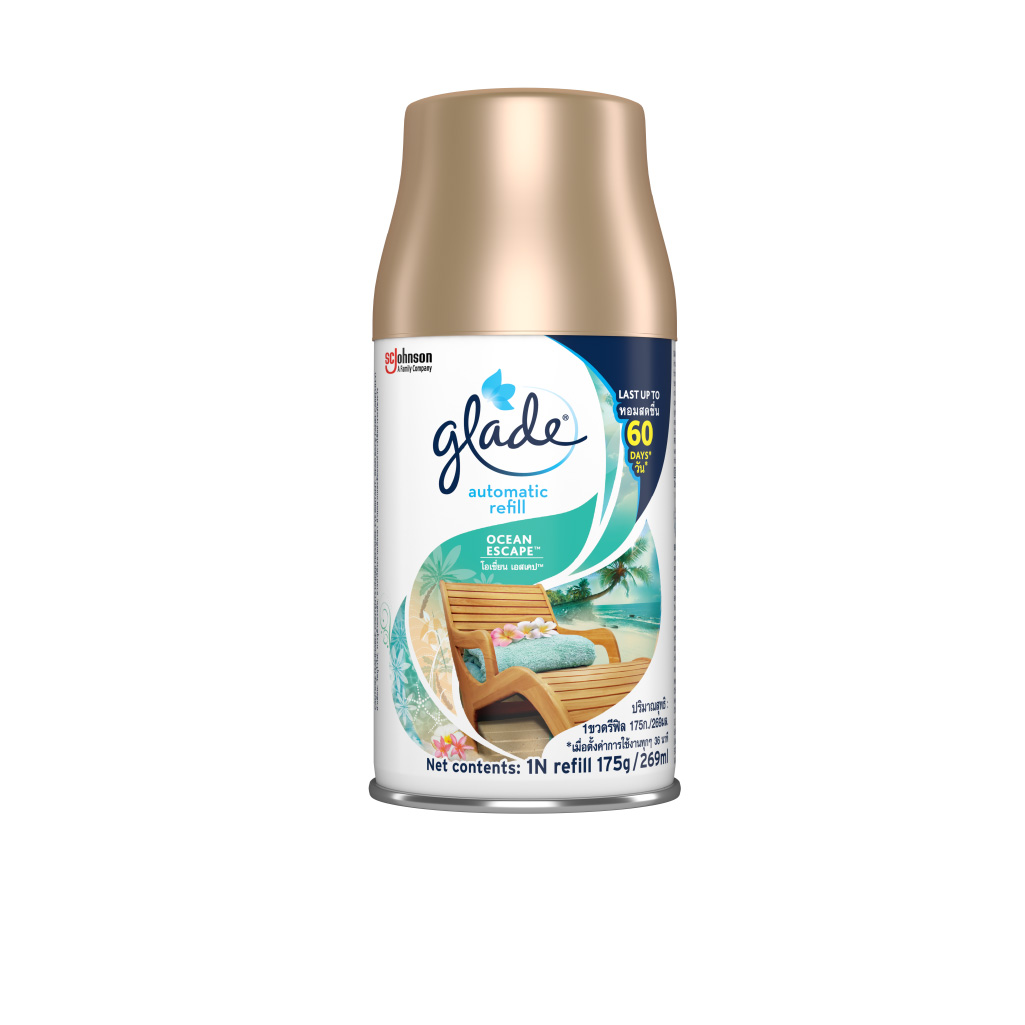 Lõi Xịt thơm phòng tự động GLADE  Hương Biển Phiêu Bồng 252ml