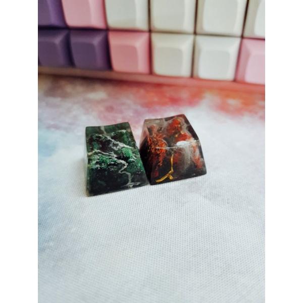 Keycap  profile Mountain 1u - Nút bàn phím cơ hình phong cảnh- Keycap