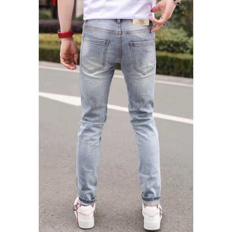 Quần Jean Nam - Quần Bò Nam co dãn ôm form tôn dáng chuẩn, quần jean thời trang cao cấp nam Muradfashion mẫu NT506