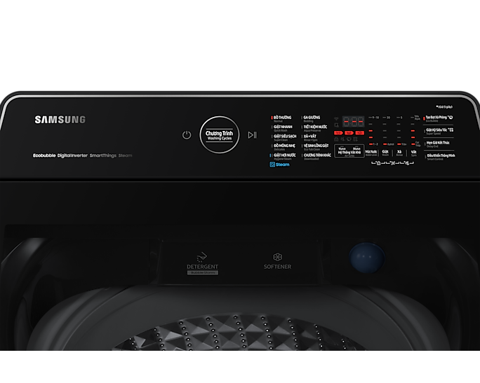 Máy giặt sấy thông minh Samsung AI Ecobubble™ với Bảng điều khiển thông minh 12 kg WA12CG5886BVSV - Hàng chính hãng