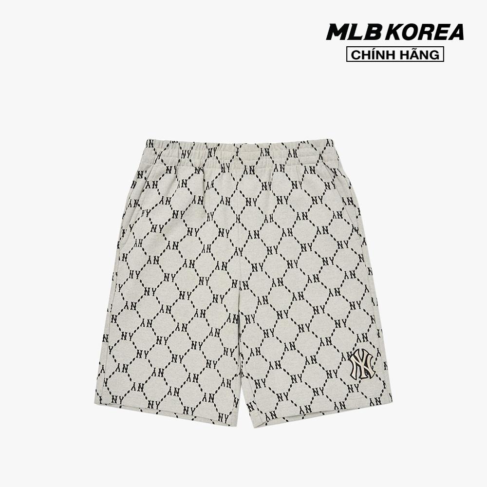 MLB - Quần shorts lưng thun Dia Monogram Allover 3ASPM0124