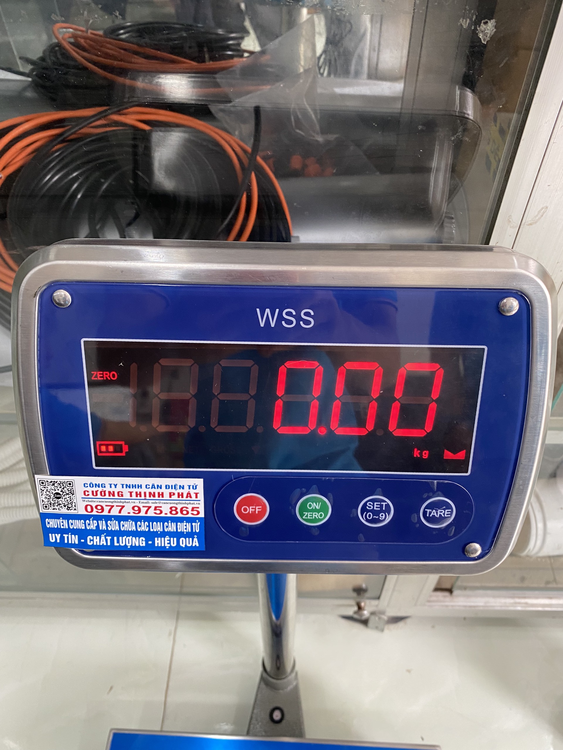 CÂN BÀN ĐIỆN TỬ WSS Model: WSS 200KG/0.02KG