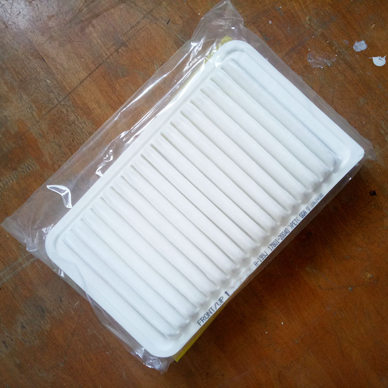 Lọc gió động cơ cho xe Toyota Sienna 3.3, 3.5 2003, 2004, 2005, 2006, 2007, 2008, 2009 17801-0P040 mã A199J