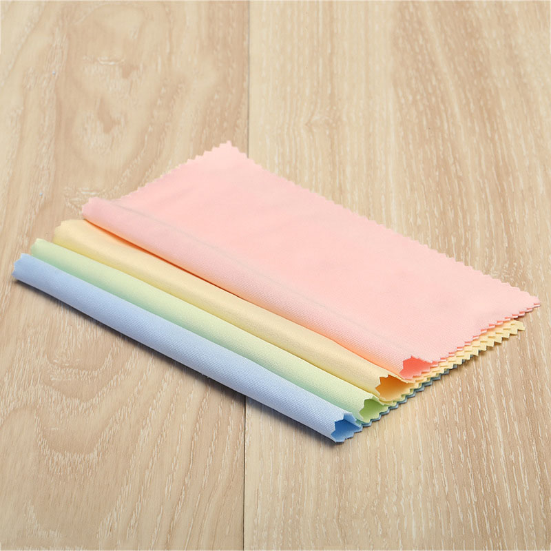 Set 5 khăn lau kính mắt, vải lau kính, đồng hồ điện thoại cotton thoáng khí PK6
