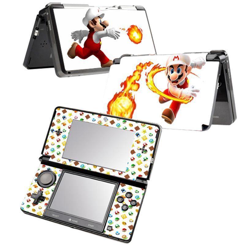 Miếng Dán 3DS DIY Bảo Vệ Máy Chơi Game Mario Pikachu Hatsune PSP